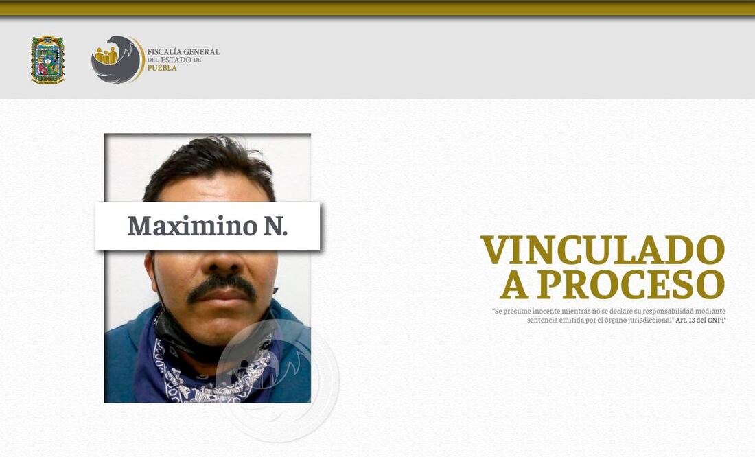 IMAGEN: Fiscalía de Puebla