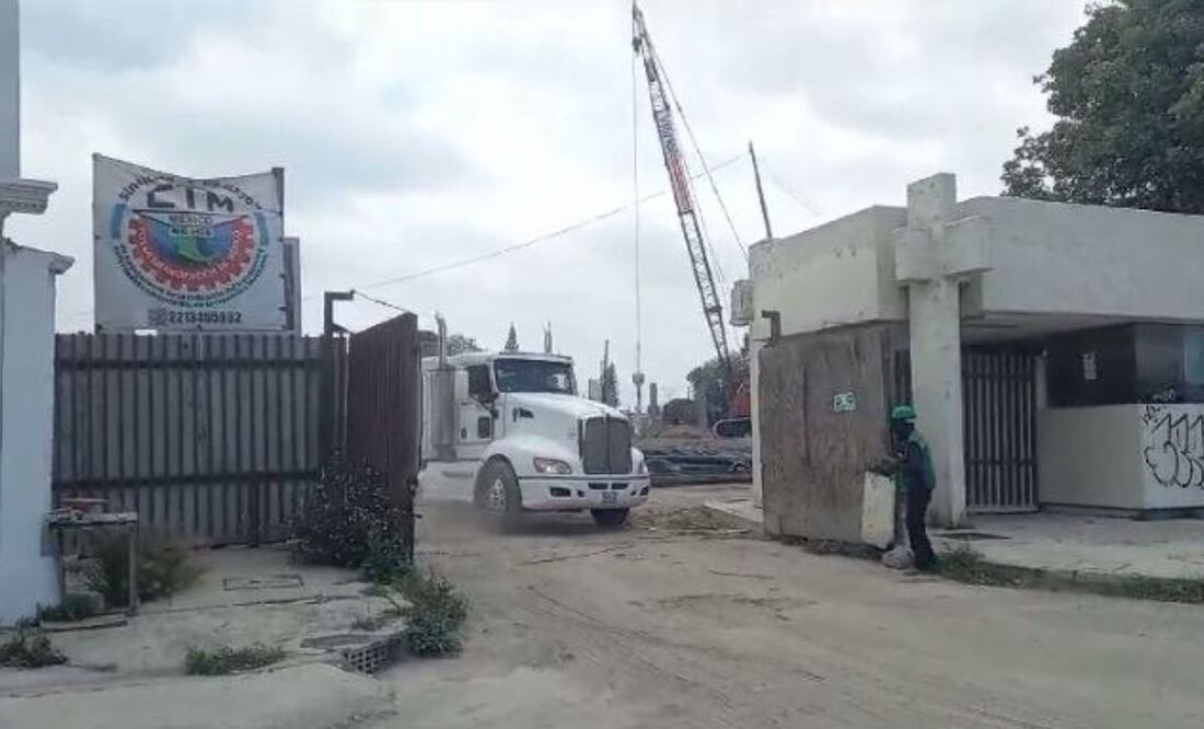 Así luce el lugar donde alguna vez existió el Hospital de San Alejandro | Foto: Agencia Es Imagen para El Universal Puebla