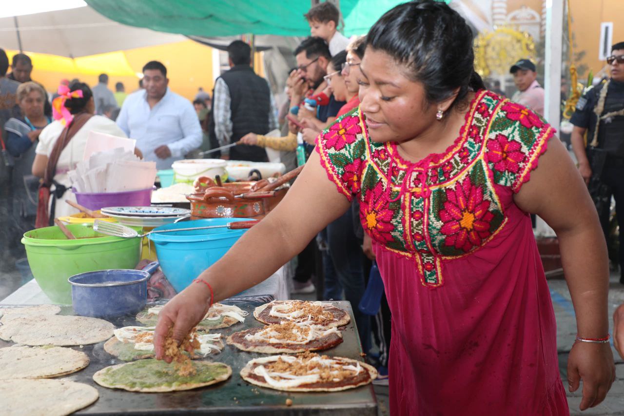 Este miércoles 23 de abril se lleva a cabo la Feria de la Gordita en La Resurrección | Fotos: Ayuntamiento de Puebla
