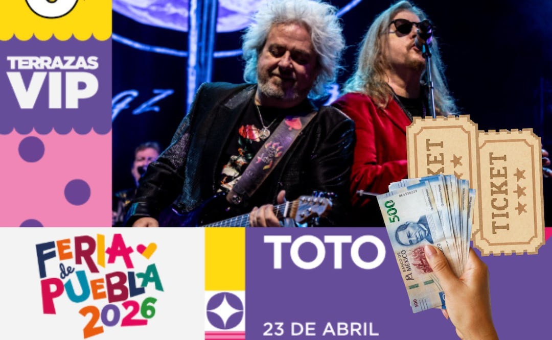 Ya están a la venta los boletos para las terrazas VIP en la Feria de Puebla 2026 | Foto: Boletiland/Canva