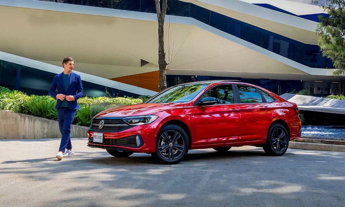 El Jetta 2023 tiene dos versiones. Foto: Volkswagen de México