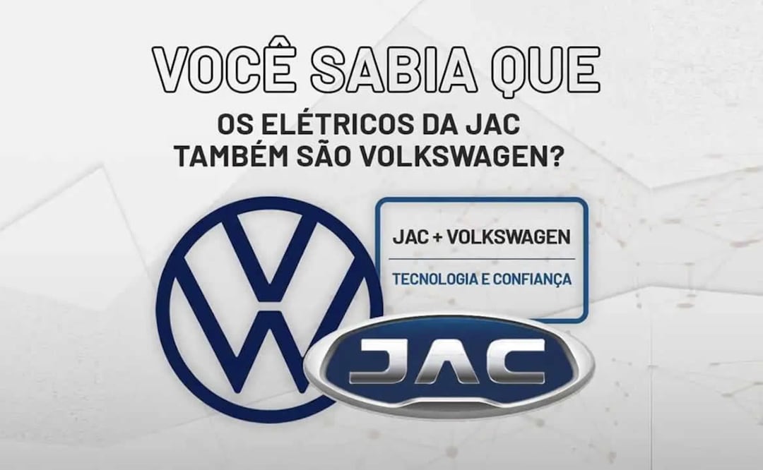 En Brasil, la armadora china presume su alianza con VW. Foto: JAC Brasil