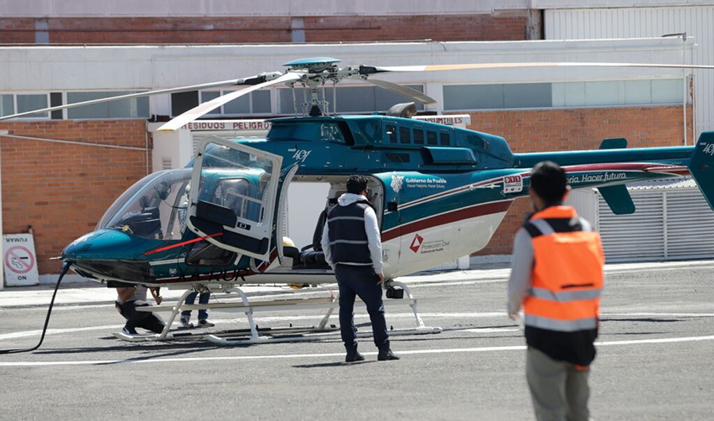 En Puebla, ambulancias aéreas VIP cobran hasta 450 mil pesos por traslado de pacientes Covid