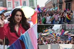 Así se vivió la Marcha del Orgullo LGBT+ Puebla 2026; exigieron derechos para infancias trans