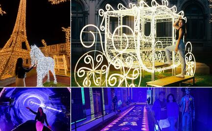 Mundo Iluminado en el Pueblo Mágico de Chignahuapan, un espectáculo visual que dura todo el año