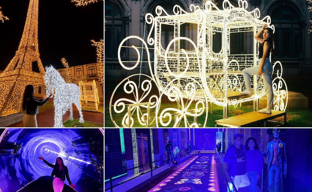 En un solo sitio puedes disfrutar de 16 salas y espacios inmersivos I Foto: FB Illuminated Night World