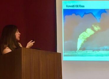 Premian en Noruega a investigadora de la UDLAP por artículo sobre fuego y explosiones