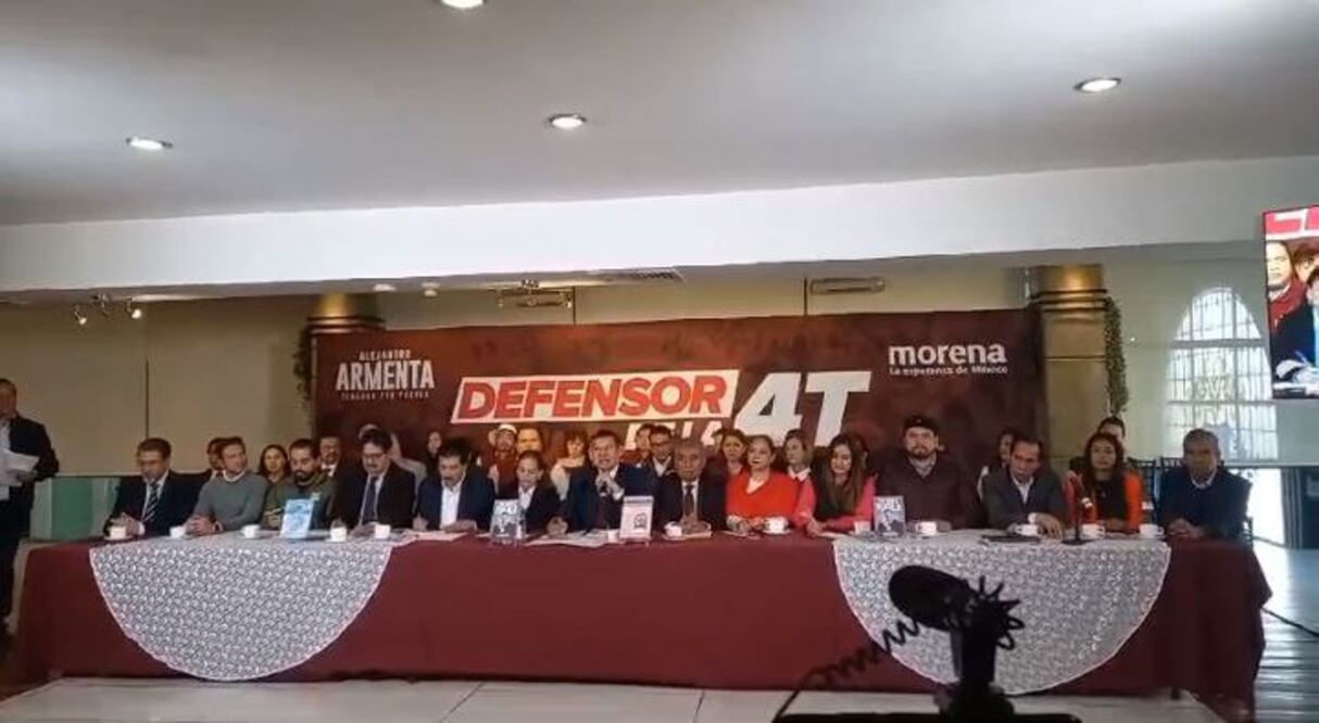 Alejandro Armenta dio conferencia de prensa este lunes 18 de diciembre | Agencia Es Imagen para El Universal Puebla