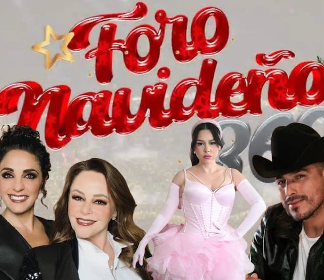 Espinoza Paz, Belanova y más artistas en el Foro Navideño 360 en Puebla