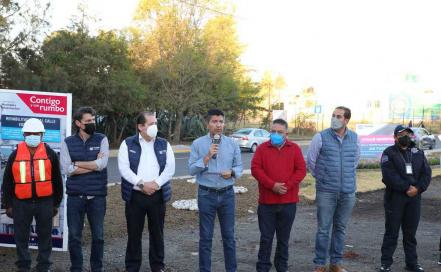 Rehabilitan la avenida Educadores que abarca 44 calles en la capital de Puebla