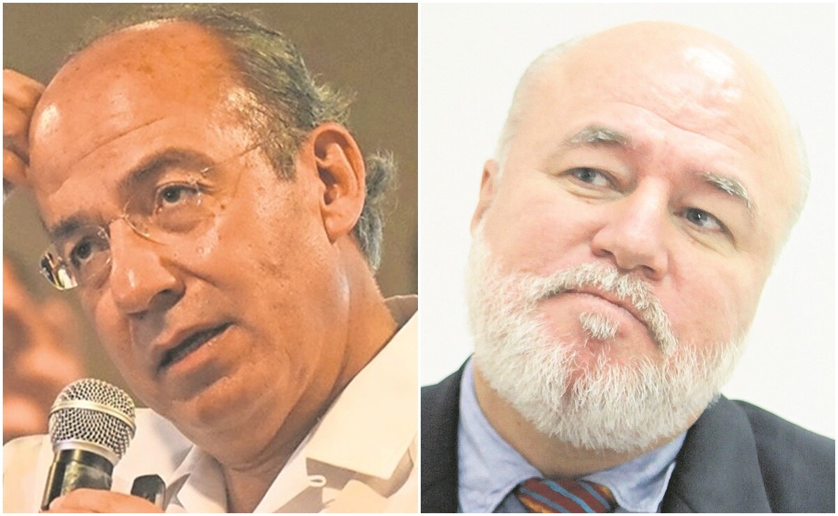 Calderón dice que es una arbitrariedad quitar monumentos, ; Clouthier le recuerda la Estela de Luz
