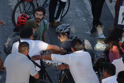 Investigan a incitadores de violencia tras protesta en Vía Atlixcáyotl