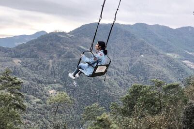 Conoce el columpio de Zacatlán con la vista más impresionante; ¿cómo llegar?