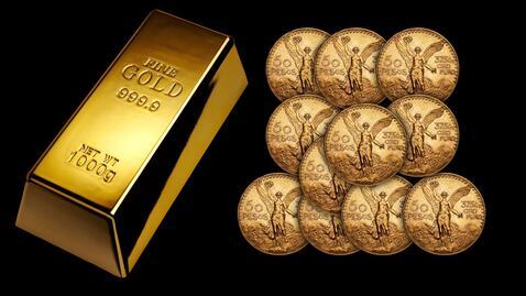 ¿Cuántos Centenarios de oro se necesitan para tener un lingote?