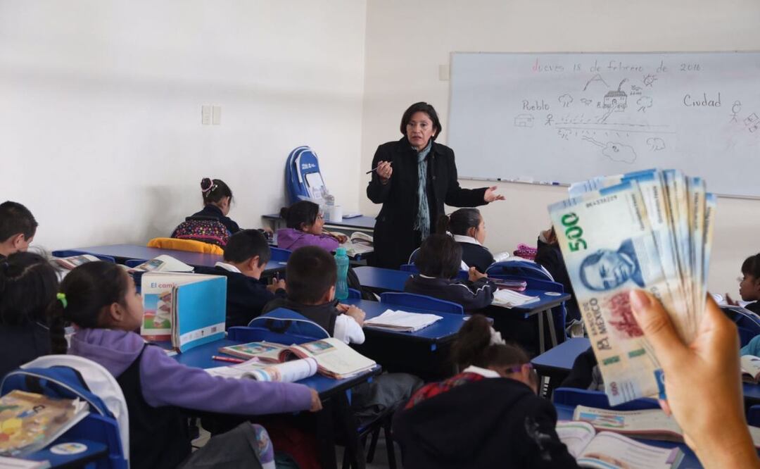 El gobernador de Puebla informó sobre los aumentos salariales para los maestros estatales | Foto: EsImagen / Freepik