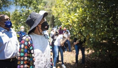 Lilia Cedillo visitó la Facultad de Ciencias Agrícolas y Pecuarias de la BUAP