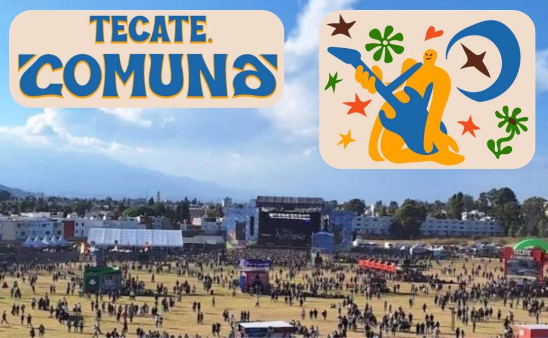 El 22 de noviembre llega el festival Tecate Comuna 2025 a Puebla | Foto: RRSS