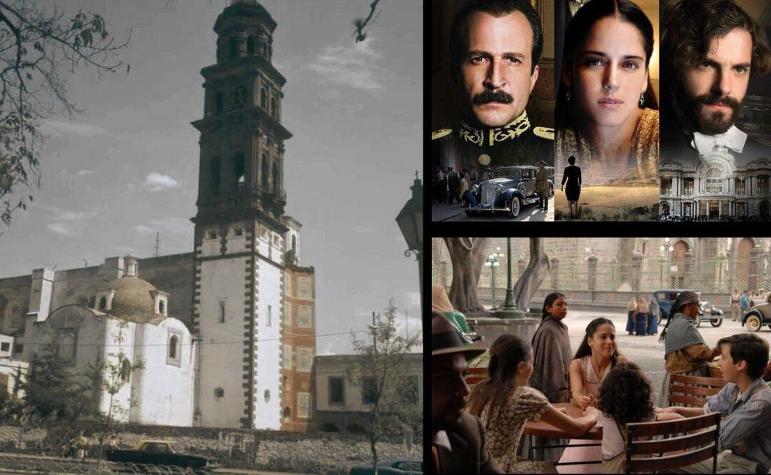 ¿Ya conoces esta locación de la película Arráncame la vida? | Foto: Templo conventual de San Francisco 1977 / Puebla de antaño