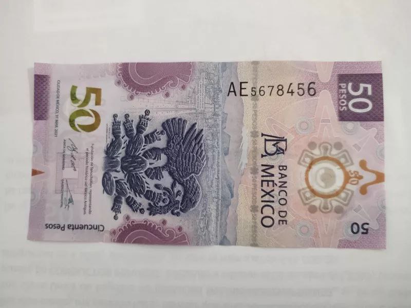Este billete de ajolote se cotiza hasta en 1.5 millones por su peculiar serie / Foto Mercado Libre