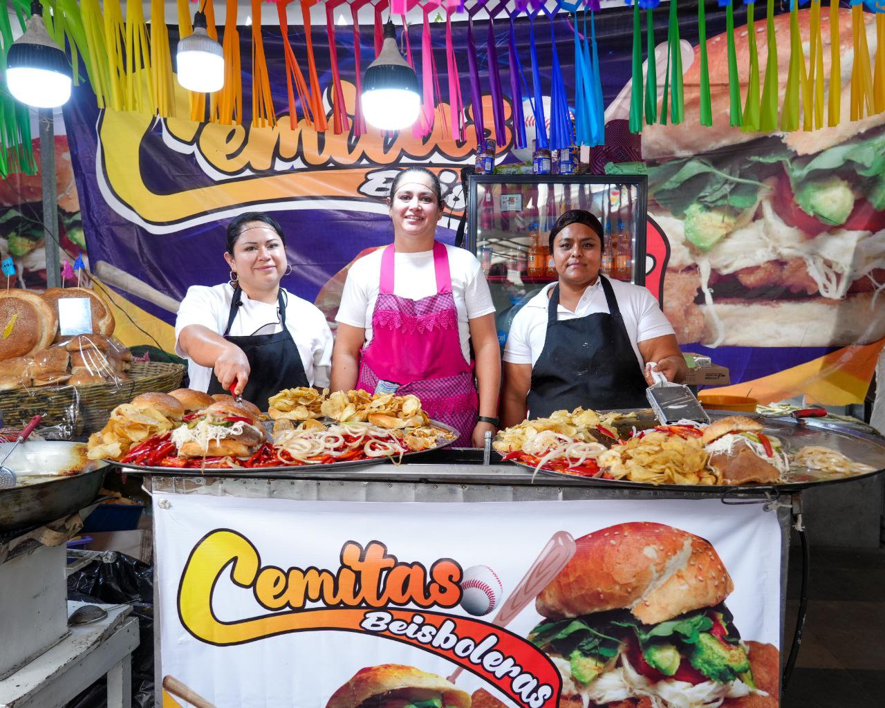 El Festival de la Cemita estará abierto hasta el 5 de mayo | Fotos: Ayuntamiento de Puebla