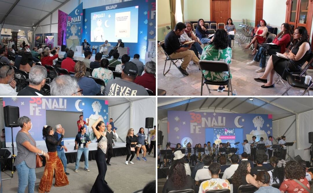 Más de 500 actividades se realizaron en la edición 38 del FENALI 2025 | Foto: Buap