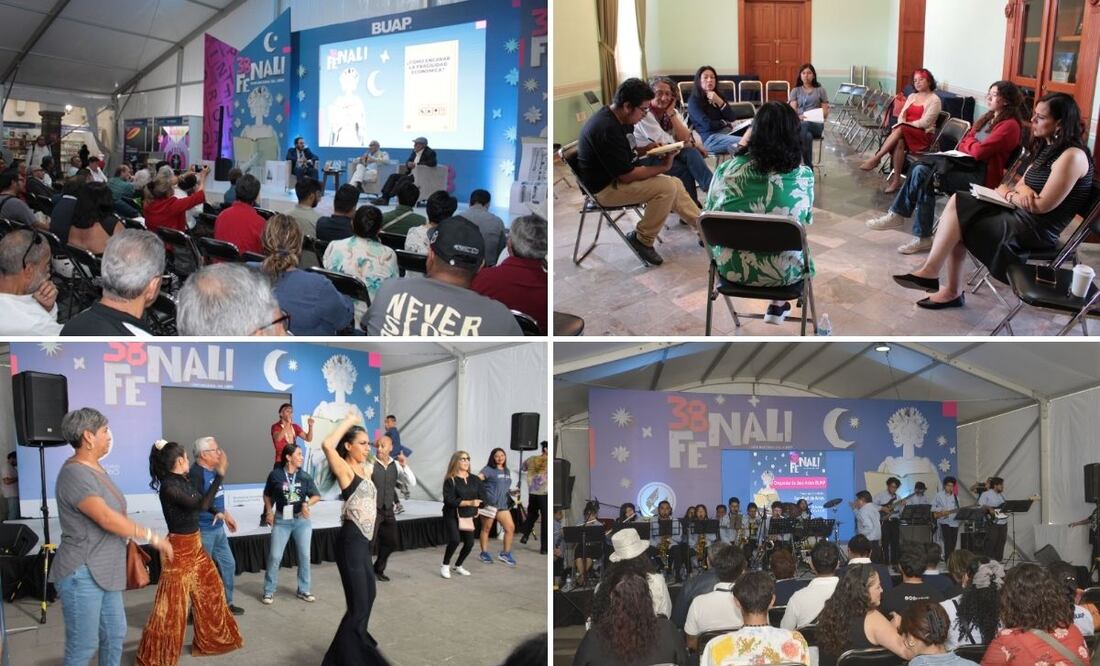 Más de 500 actividades se realizaron en la edición 38 del FENALI 2025 | Foto: Buap