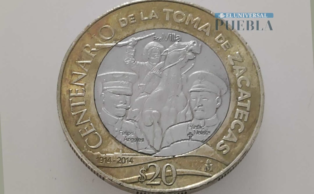 Esta moneda conmemorativa se acuñó en 2014. Foto: Demian Magallán