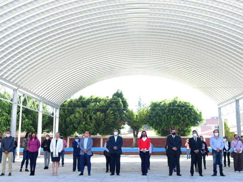 Inauguran obras en la junta auxiliar Ignacio Zaragoza