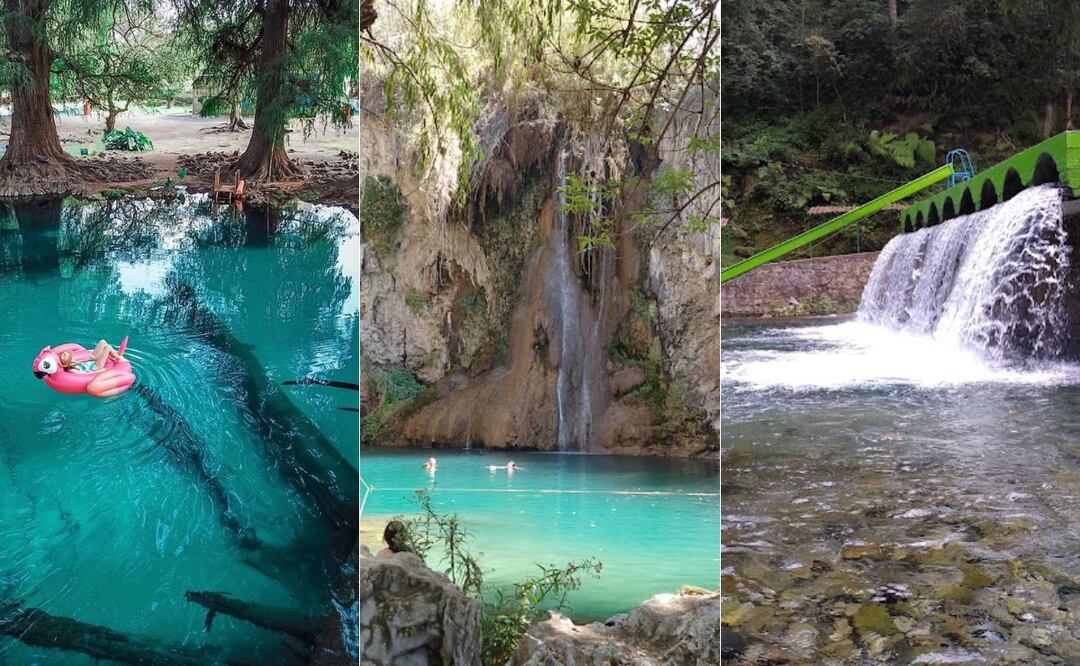 En Puebla hay tres opciones para refrescarte en un manantial / Foto: Facebook Puebla / Rayito Guzman / Andres Cuasalla