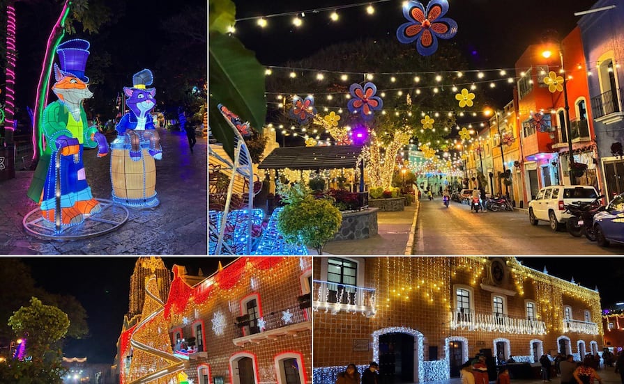 Villa Iluminada Atlixco 2025 ya comenzó: cómo llegar y qué ver en el festival navideño