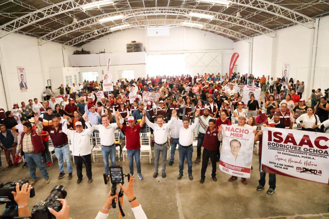 Ignacio Mier estuvo en Esperanza / Foto: Especiales