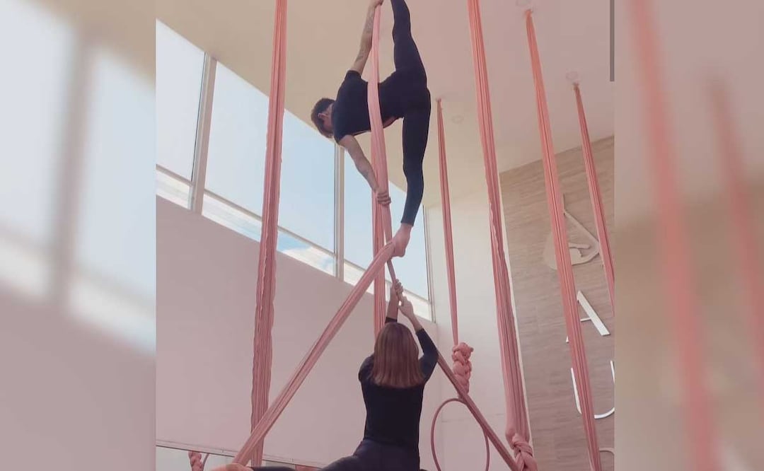 Danza Aérea Aura es uno de los centros especializados en este deporte | Instagram Danza Aérea Oficial