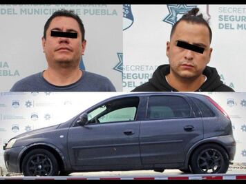 Aseguran a ladrones con vehículo que simulaba sonido de patrulla