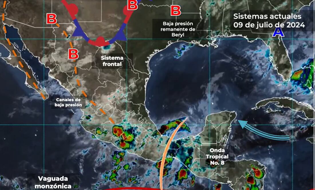 Según el Servicio Meteorológico Nacional (SMN), se pronostican lluvias intensas a partir de la tarde en Puebla, acompañadas de descargas eléctricas y posibilidad de granizo.
Foto: Producción El Universal Puebla