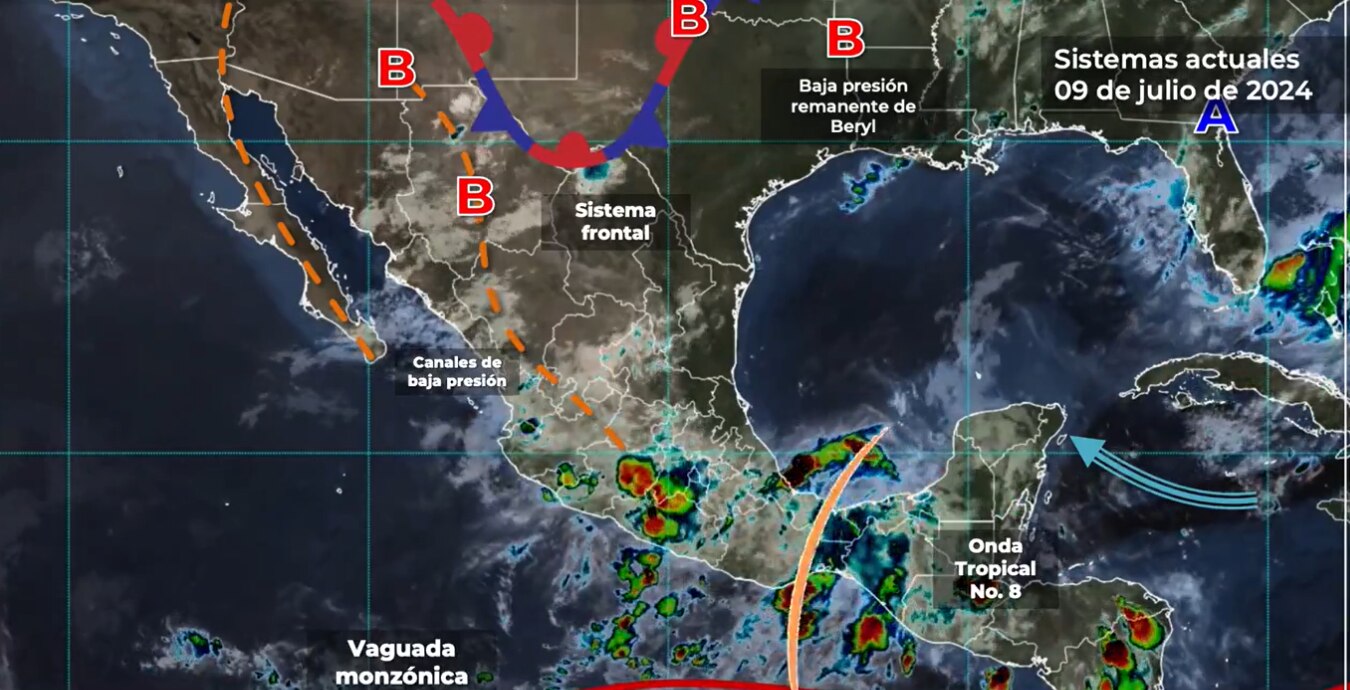 ¿A qué hora va a llover en Puebla este jueves 11 de julio?