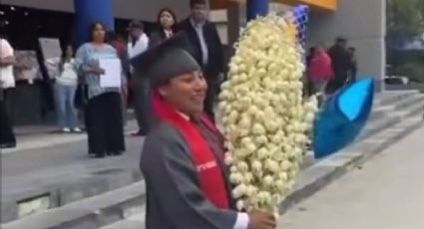 Un ramo buchón fuera de lo común. Fuente: Facebook.