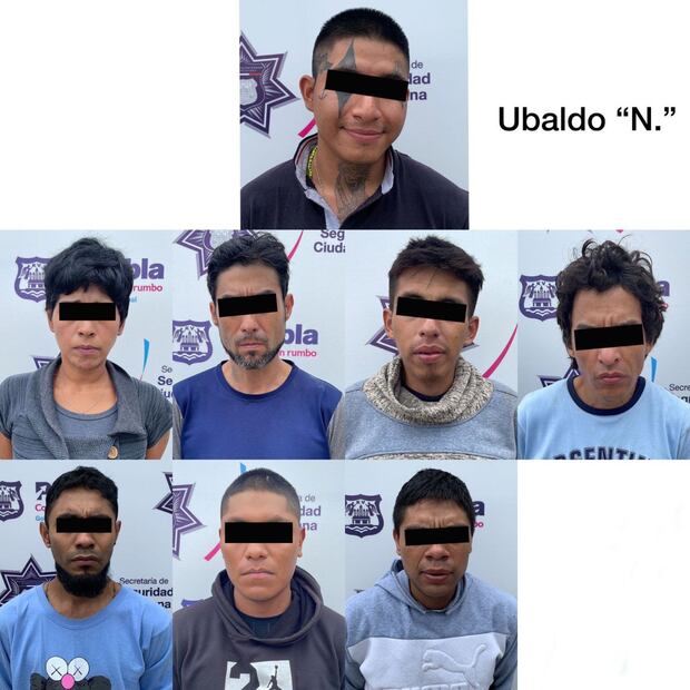 En operativos hechos en mercados públicos, la SSC Puebla detuvo a 18 personas | Fotos SSC Puebla