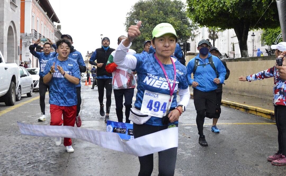 En la competencia participaron 500 corredores Foto: BUAP