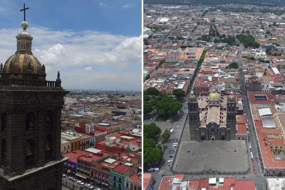 La traza en cuadrícula del Centro Histórico permite orientarse con facilidad en Puebla | Foto: EsImagen