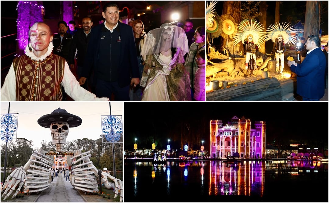 Cientos de visitantes disfrutan de experiencias culturales, leyendas, artesanías y escenarios iluminados que permanecerán hasta el 8 de noviembre | Foto: Gobierno del Estado
