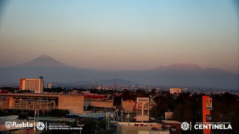 ¿Cómo amaneció el Popocatépetl? 6 de marzo 2021