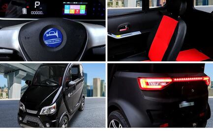 Ofertan auto eléctrico en una tienda de Puebla para competir con el chino