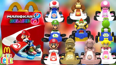 Cajita Feliz de Mario Kart llega a McDonald’s México, este será el precio y coleccionables