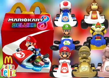 Cajita Feliz de Mario Kart llega a McDonald’s México, este será el precio y coleccionables