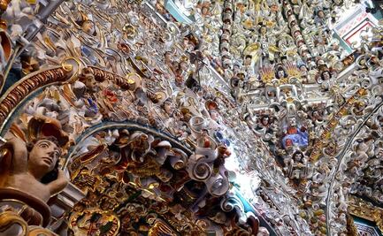 Santa María Tonantzintla. La iglesia barroca que indígenas dedicaron a Tláloc