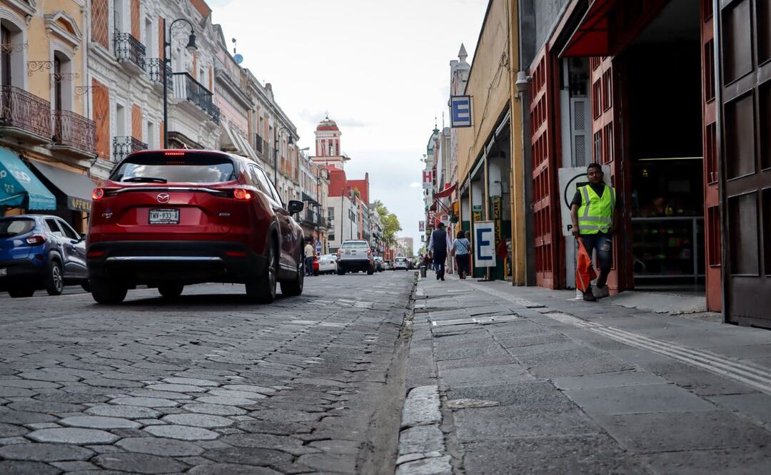 El tramo de la 3 Oriente y la 3 Sur tendrá algunas modificaciones para mejorar la circulación del Centro Histórico | Foto: Agencia Es Imagen para El Unviersal Puebla