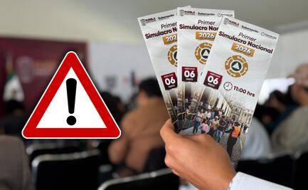Puebla se suma al Primer Simulacro Nacional 2026, se activará alerta en los teléfonos