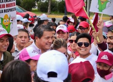 Julio Huerta confía en obtener el triunfo tras el respaldo recibido en los 217 municipios