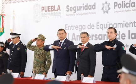 Vivienda y mejores prestaciones para la policía auxiliar y estatal: Armenta