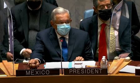 Anuncia AMLO Plan Mundial de Fraternidad y de Bienestar ante la ONU